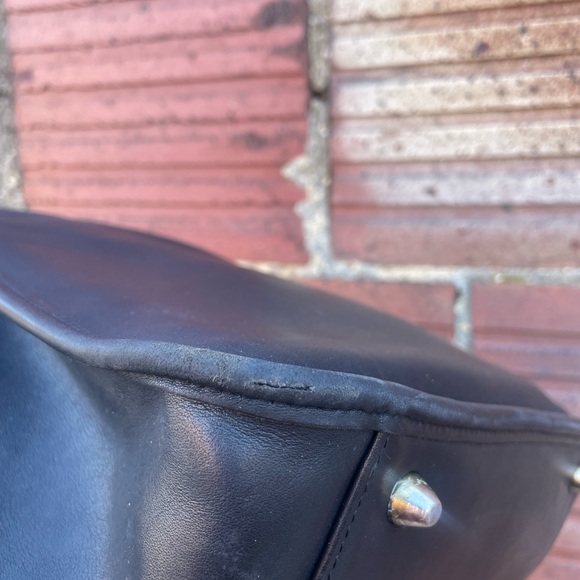 Coach 9966 Vintage JANICE LEGACY Black Glove Leather Crossbody Shoulder Bag USA - Picture 15 of 15